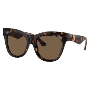 New Authentic  BURBERRY TB Collection Havana Square BE4418 3002/73 Sunglasses Wo